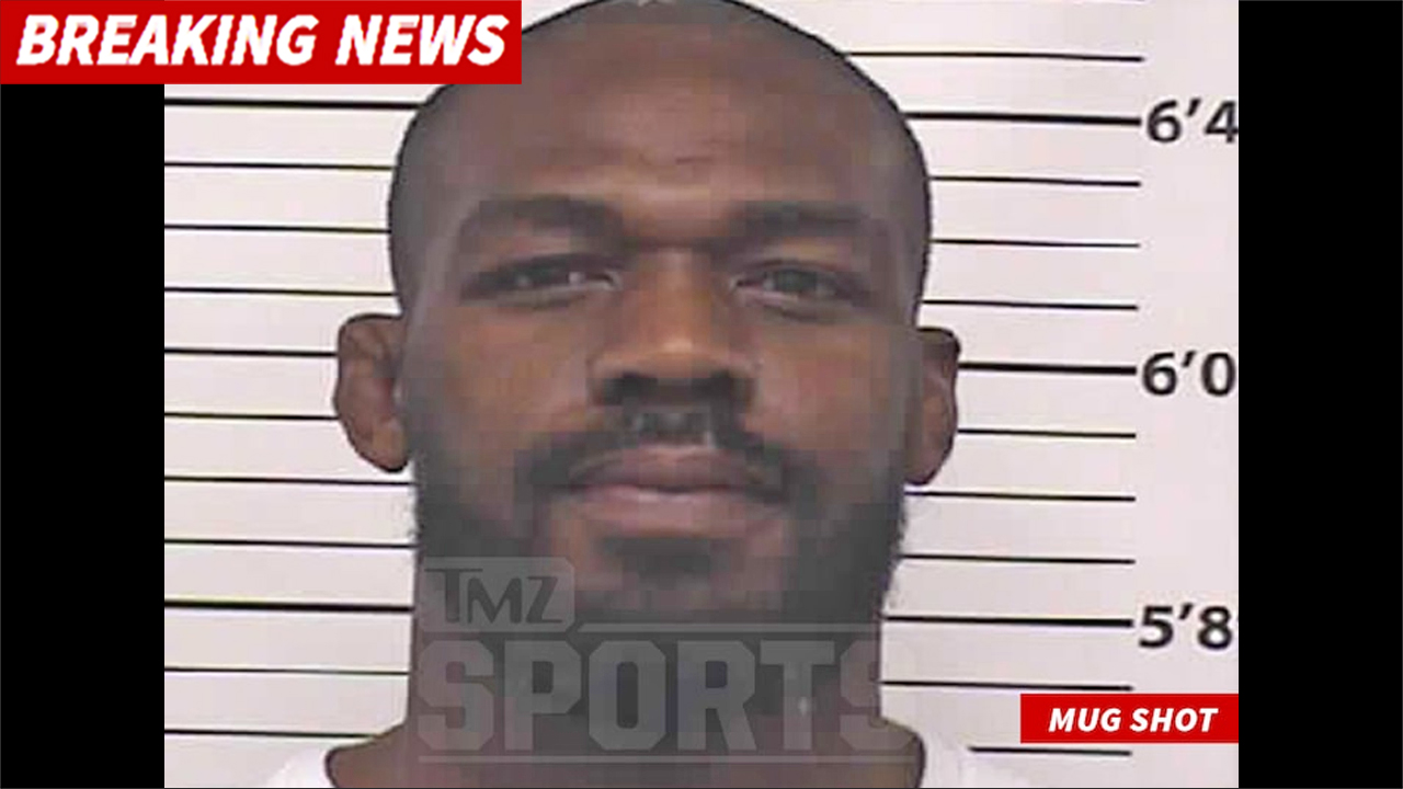 Jon Jones Arrested For Felony Domestic Violence In Las Vegas River